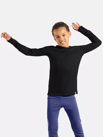 ODLO | Camiseta interior infantil Active Warm | schwarz